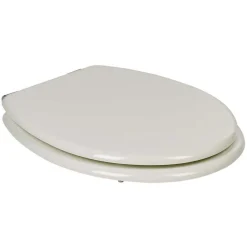 Gifi Equipement Wc^Abattant WC blanc ivoire