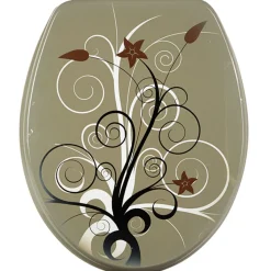 Gifi Equipement Wc^Abattant WC design arabesque