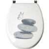 Gifi Equipement Wc^Abattant WC design galets