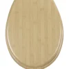 Gifi Equipement Wc^Abattant WC imitation bambou
