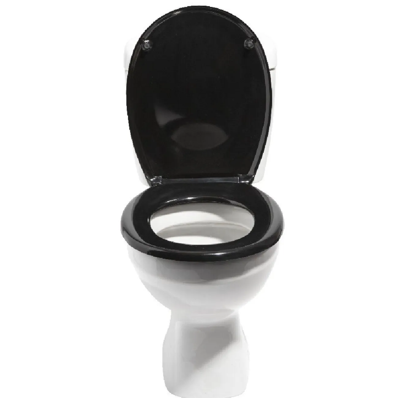 Gifi Equipement Wc^Abattant WC noir