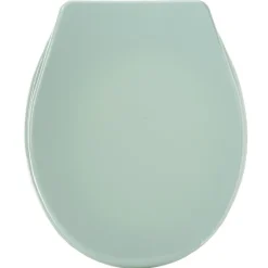 Gifi Equipement Wc^Abattant WC plastique uni vert d'eau