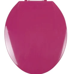 Gifi Equipement Wc^Abattant WC rose uni