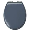 Gifi Equipement Wc^Abattant WC uni gris avec frein de chute