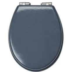 Gifi Equipement Wc^Abattant WC uni gris avec frein de chute