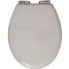 Gifi Equipement Wc^Abattant WC uni taupe avec frein de chute