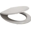 Gifi Equipement Wc^Abattant WC uni taupe avec frein de chute
