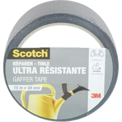 Gifi Colle Et Adhésif^Adhésif toile Scotch large ultra résistant noir