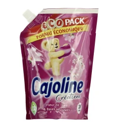 Gifi Entretien Du Linge|Adoucissant Cajoline Fleur de Tiaré et Baies sauvages 28 lavages 700ml