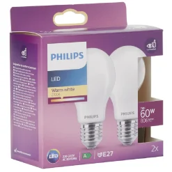 Gifi Ampoule^Ampoule LED A60 E27 60W x2