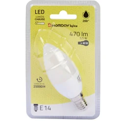 Gifi Ampoule^Ampoule LED forme flamme Homday lumière chaude
