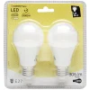 Gifi Ampoule^AMPOULE X2 LED SPHERIQUE