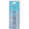 Gifi Equipement Douche^Anneau de douche gris ovale x12