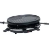 Outlet Gifi Appareil à raclette grill 8 personnes 900W