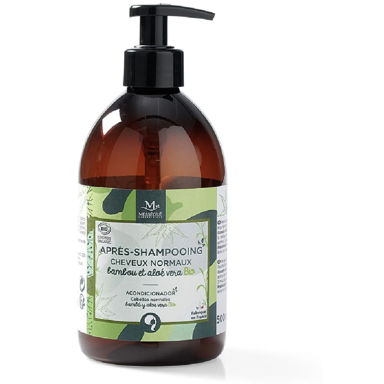 Gifi Bien-Être^Apres-shampooing Bio cheveux normaux à l'aloe vera et au bambou 500ML