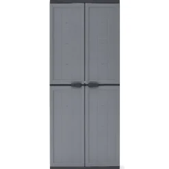 Gifi Rangement|Armoire de rangement en plastique kis jolly gris