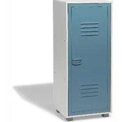 Gifi Rangement|Armoire Noé blanche et bleu orage