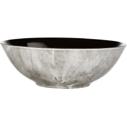 Sale Gifi Assiette creuse motif marbre gris