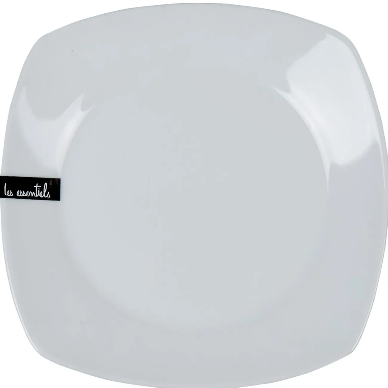 Clearance Gifi Assiette à dessert carrée blanche Les essentiels