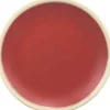 Sale Gifi Assiette dessert couleur argile rouge bordure blanche