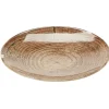 Sale Gifi Assiette à dessert en faïence imitation bois Ø20 cm