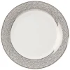 Sale Gifi Assiette à dessert en porcelaine motif argenté