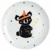 Sale Gifi Assiette à dessert Kotipi motif Koala triangle noir et orange
