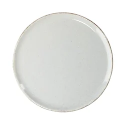 Best Gifi Assiette à dessert Lisbonne en grès gris Ø20,5cm