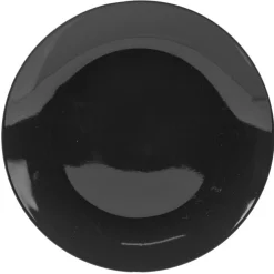 Clearance Gifi Assiette à dessert rayure noire et blanche