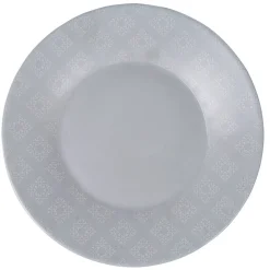 Clearance Gifi Assiette à dessert ronde Luminarc modèle Calicot gris
