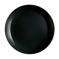 Clearance Gifi Assiette à dessert ronde Luminarc unie noire Diwali