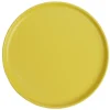 Clearance Gifi Assiette à dessert ronde Nordic porcelaine jaune