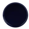 Clearance Gifi Assiette à dessert ronde Oslo bleu foncé