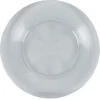 Best Gifi Assiette à dessert ronde transparente striée