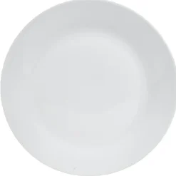 Clearance Gifi Assiette plate basique ronde blanche porcelaine