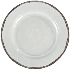 Sale Gifi Assiette plate effet craquelé