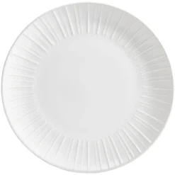 Sale Gifi Assiette plate en céramique blanc Ø27cm