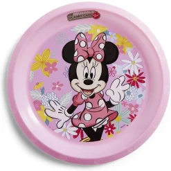 Clearance Gifi Assiette plate enfant Minnie Mouse plastique Ø21cm