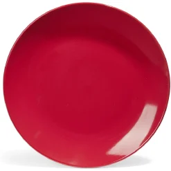 Best Gifi Assiette plate Madrid Ø27cm faïence rouge