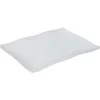Sale Gifi Assiette plate rectangulaire bord ondulé martelé porcelaine blanc