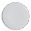 Clearance Gifi Assiette plate ronde blanche Terra