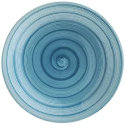 Clearance Gifi Assiette plate ronde déco spirale Ø25 cm