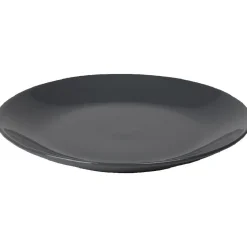 Sale Gifi Assiette plate ronde grise unie