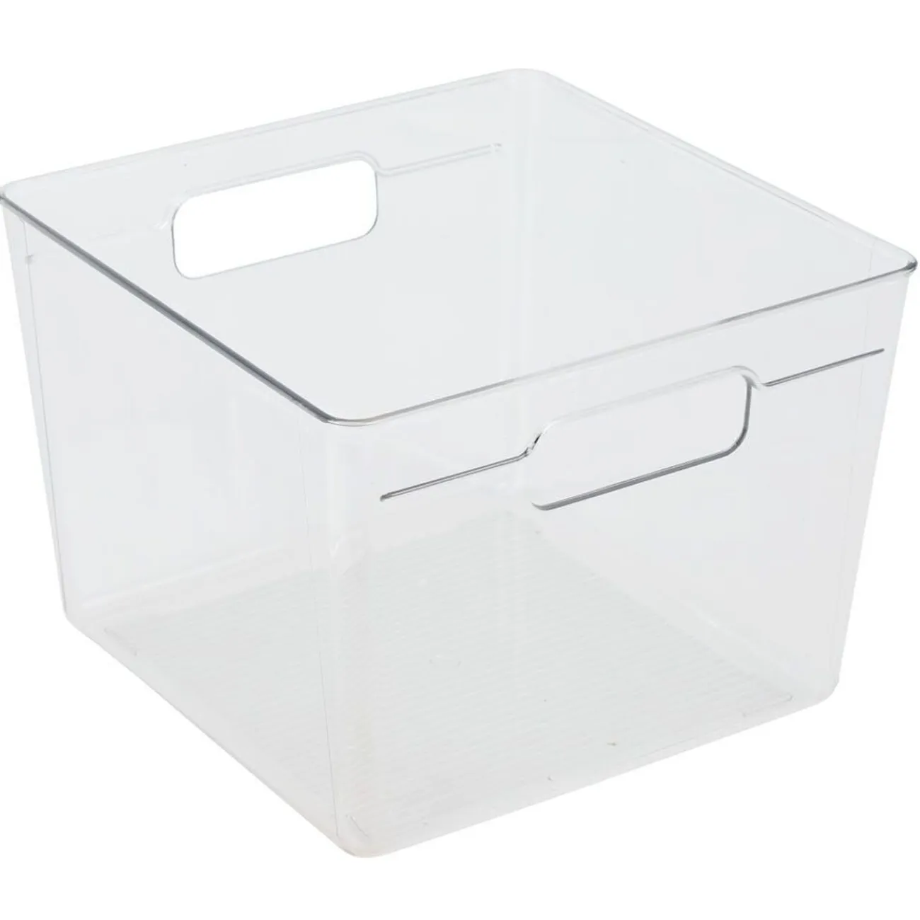 Hot Gifi Bac de rangement carré transparent pour frigo 5,5L