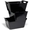 Gifi Rangement|Bac de rangement 18L x3