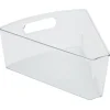 Outlet Gifi Bac de rangement triangulaire transparent pour frigo 3L