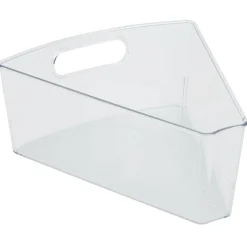 Outlet Gifi Bac de rangement triangulaire transparent pour frigo 3L