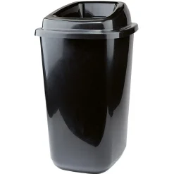 Gifi Nettoyage Et Entretien|Bac de tri plastique noir 45L