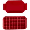 Best Gifi Bac à glaçons en plastique rouge
