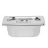 Best Gifi Bac inox avec couvercle préparation conservation L.17,5 cm